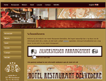 Tablet Screenshot of hotelbelvedere.nl